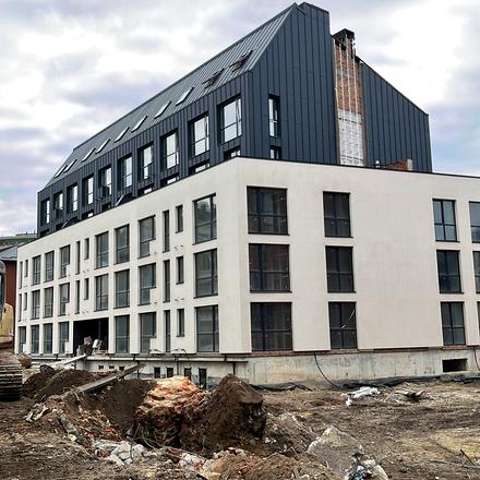 Хід будівництва ЖК Містечко Підзамче, ЖК Новий Форт (секція В1), жовтень 2025