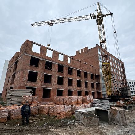 Хід будівництва ЖК Сенсація, 8 будинок, жовтень 2025