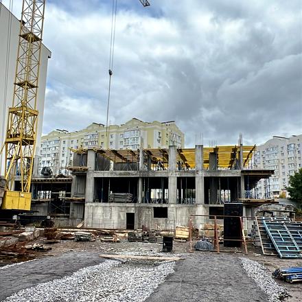 Ход строительства ЖК Dream Lake, 6 дом, октябрь 2025