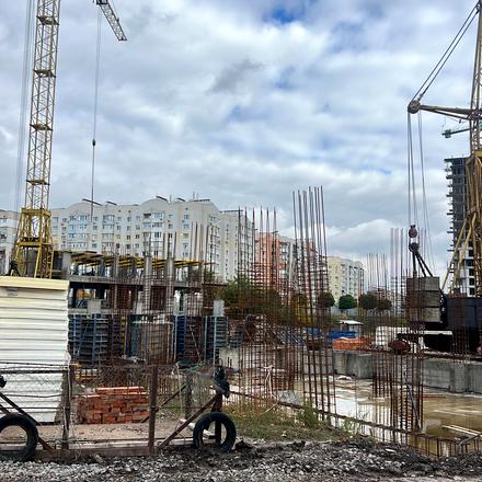 Ход строительства ЖК Dream Lake, 5 дом, октябрь 2025