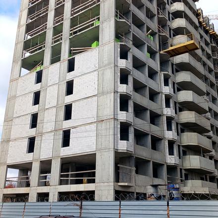 Хід будівництва ЖК на Озерній, 3 будинок, жовтень 2025