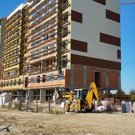 Ход строительства ЖК For Life, 1-2 дома, октябрь 2025