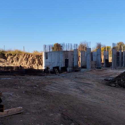 Ход строительства ЖК For Life, 4-6 дома, октябрь 2025