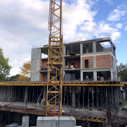 Ход строительства Апарт-отель Apex, Дом, октябрь 2025