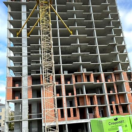 Хід будівництва ЖК Sky Hall, 1 будинок, жовтень 2025