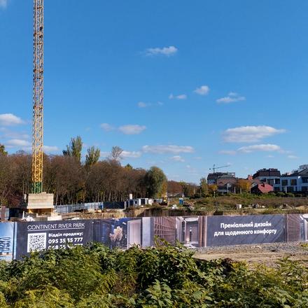 Ход строительства ЖК CONTINENT RIVER PARK, Дом, октябрь 2025