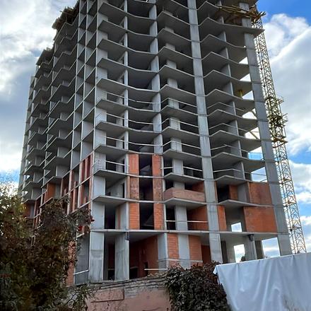 Хід будівництва ЖК Sky Hall, 1 будинок, жовтень 2025