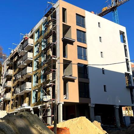 Ход строительства ЖК Гринвуд-3, 5 дом (секция 9), октябрь 2025