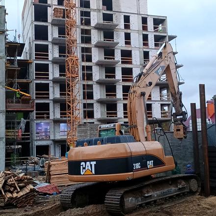 Хід будівництва ЖК Utlandia-3, 1 секція, жовтень 2025