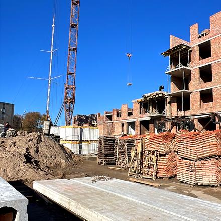 Хід будівництва ЖК FORREST, 1 будинок, жовтень 2025