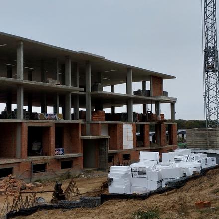 Хід будівництва ЖК SHERWOOD, Клубний будинок 8, жовтень 2025