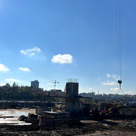 Ход строительства ЖК Central Park Vinnytsia, 7.2 дом, октябрь 2025