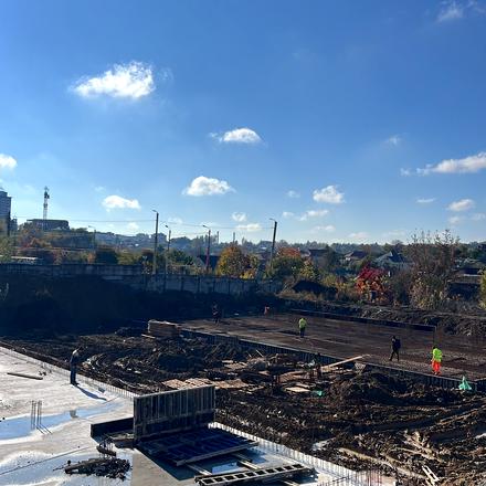 Ход строительства ЖК Central Park Vinnytsia, 7.2 дом, октябрь 2025