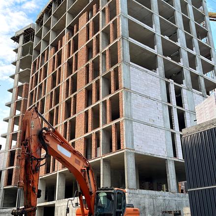 Ход строительства ЖК Велика Британія, 8 дом, октябрь 2025