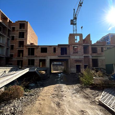 Хід будівництва Житловий район Княгинин, 40-41 будинки, жовтень 2025