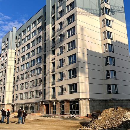 Хід будівництва ЖК Опришівська Слобода, 1 черга (будинок 1), жовтень 2025