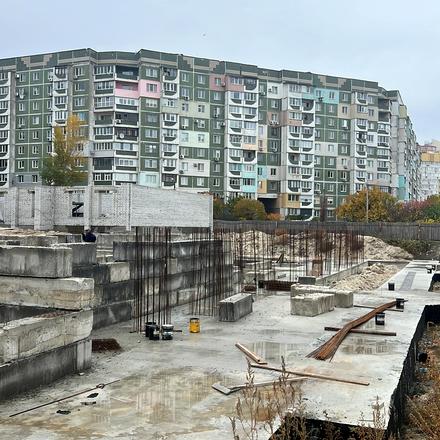 Хід будівництва ЖК Перлина Дніпра, 1 секція, жовтень 2025