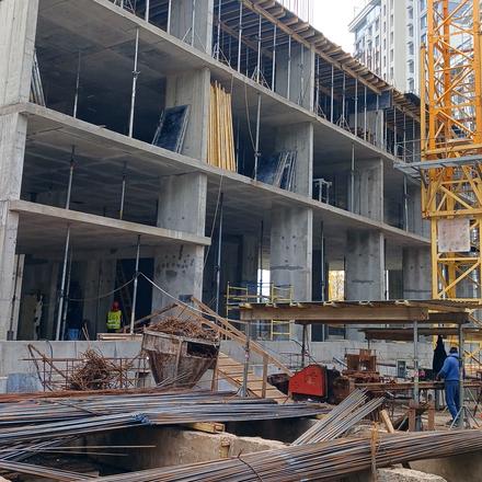 Хід будівництва ЖК Greenville на Печерську, 3 будинок (секція 9), жовтень 2025