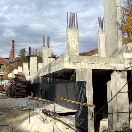 Ход строительства Hyde Park, 2 дом, октябрь 2025