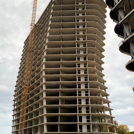 Хід будівництва Kandinsky Odesa Residence, 2 будинок, жовтень 2025
