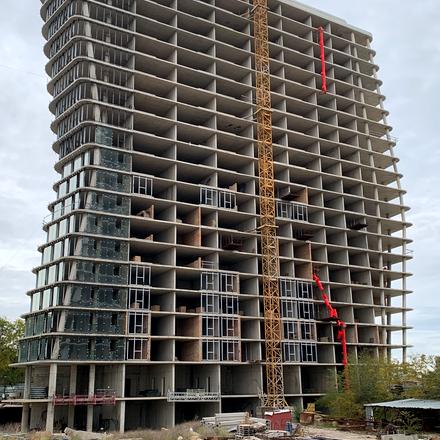 Хід будівництва Kandinsky Odesa Residence, 1 будинок, жовтень 2025