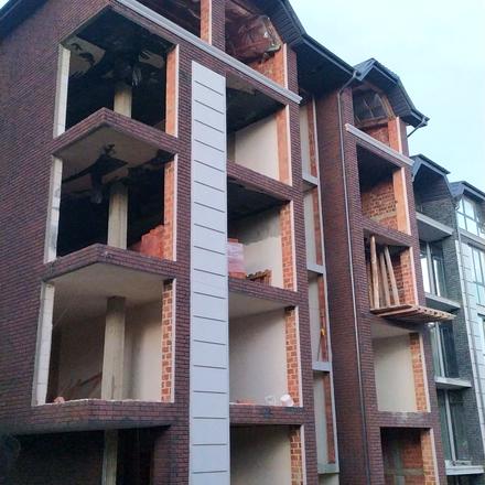 Хід будівництва ЖК Престижний дім, 1/4 будинок, жовтень 2025