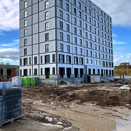 Ход строительства ЖК PARK ROYAL, 3 дом, октябрь 2025