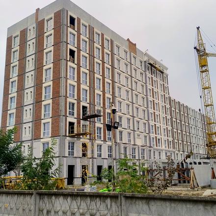 Ход строительства ЖК OXFORD, Дом Б2, октябрь 2025