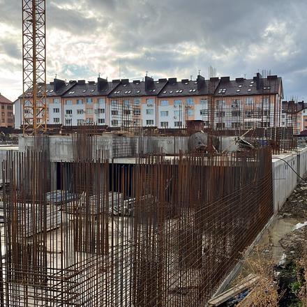 Ход строительства ЖК Wings, 1 дом, октябрь 2025