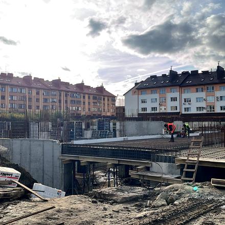 Ход строительства ЖК Wings, 2 дом, октябрь 2025