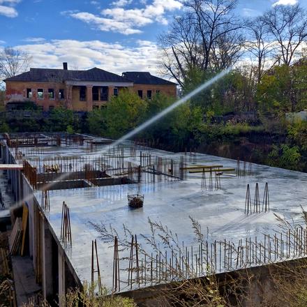 Хід будівництва вул. Курсанта Єськова, 14б, Будинок, жовтень 2025