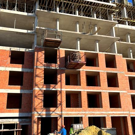 Ход строительства ЖК СОФІТ, 1 дом, октябрь 2025