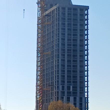 Хід будівництва ЖК H2O, 4 будинок, листопад 2025