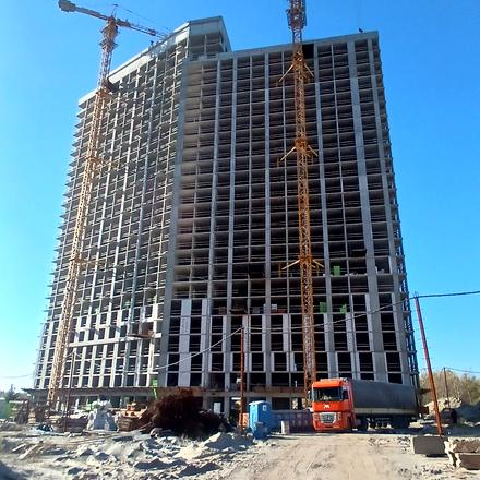 Хід будівництва ЖК H2O, 4 будинок, листопад 2025