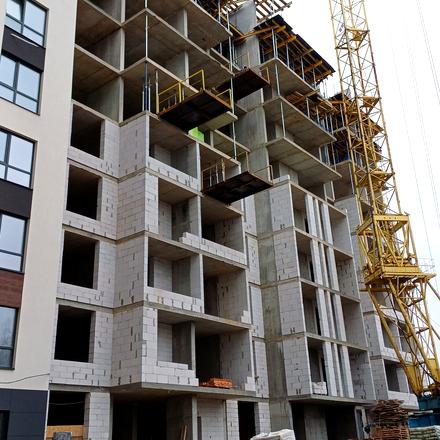 Ход строительства ЖК Edem Жемчужина Проскурова-4, 2 дом, ноябрь 2025