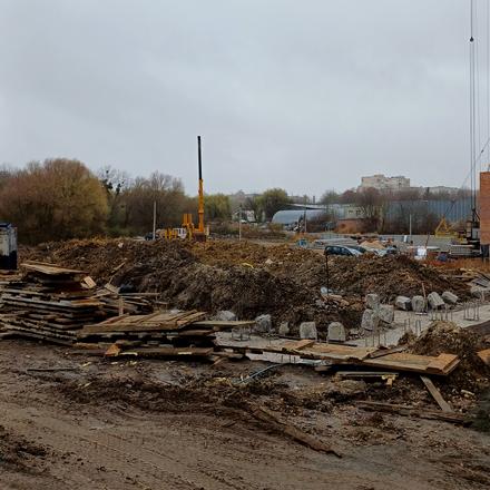 Ход строительства ЖК Edem Жемчужина Проскурова-4, 6 дом, ноябрь 2025