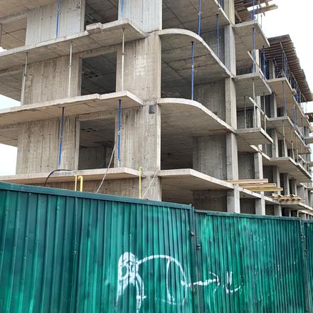 Хід будівництва Мікрорайон Таїровські сади, 3 будинок (секція 3), листопад 2025