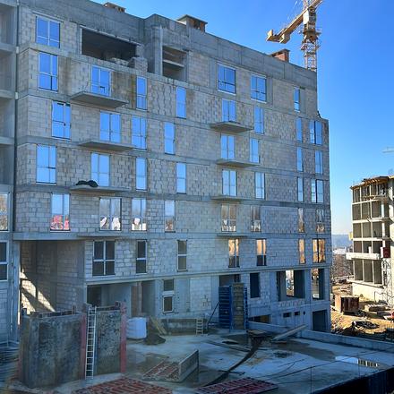 Ход строительства ЖК Viking Hills, 2 дом, ноябрь 2025