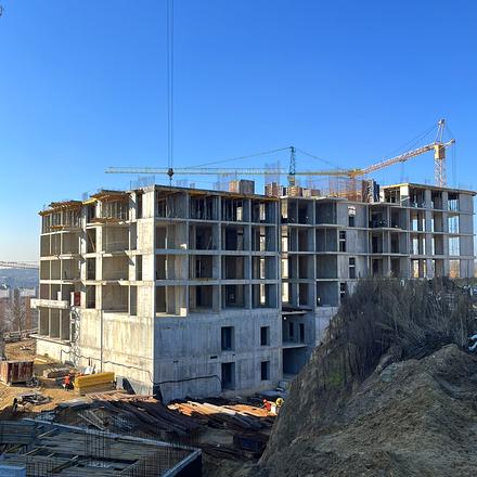 Ход строительства ЖК Viking Hills, 3 дом, ноябрь 2025