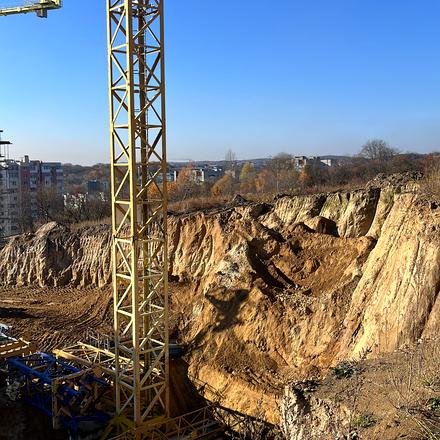 Ход строительства ЖК Viking Hills, 4 дом, ноябрь 2025