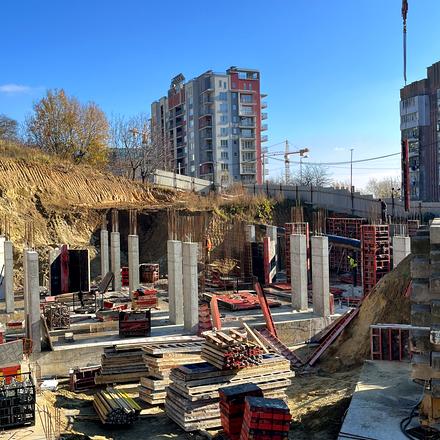 Ход строительства ЖК Lennona Residents, 3 дом, ноябрь 2025