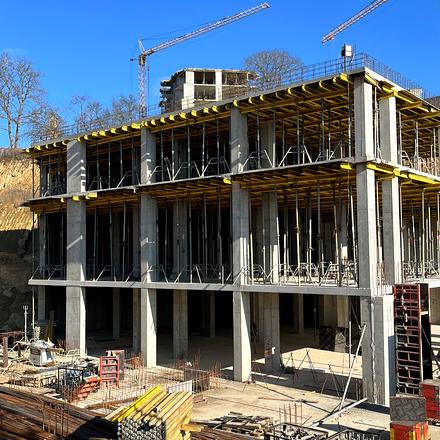 Ход строительства ЖК Lennona Residents, 2 дом, ноябрь 2025