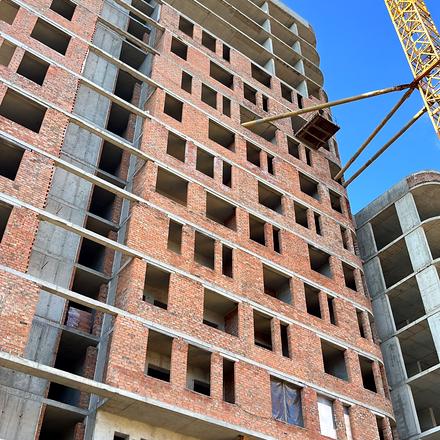 Хід будівництва ЖК на Миколайчука 38, 1-2 будинки, листопад 2025