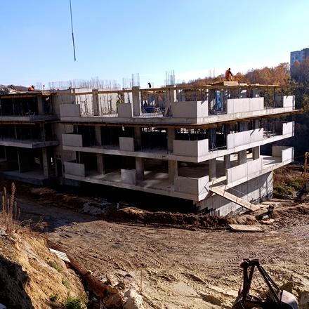 Хід будівництва ЖК MARVEL Hill, 3 будинок, листопад 2025