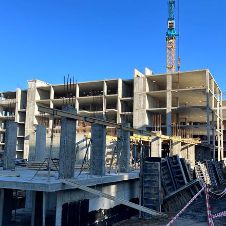 Хід будівництва ЖК Family House, 1-2 будинки, листопад 2025