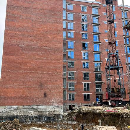 Хід будівництва ЖК Козацький, 16 будинок, листопад 2025