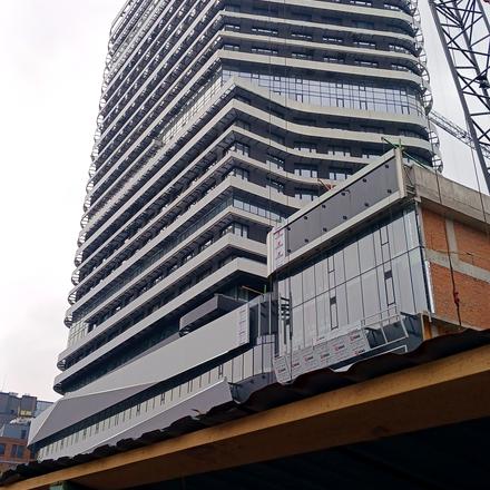 Хід будівництва ЖК White Lines, 2 будинок, листопад 2025