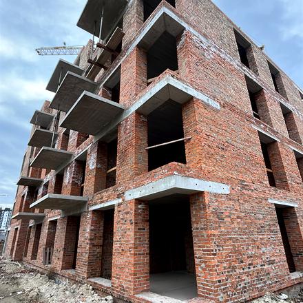 Ход строительства ЖК Prostir, 2 дом, ноябрь 2025