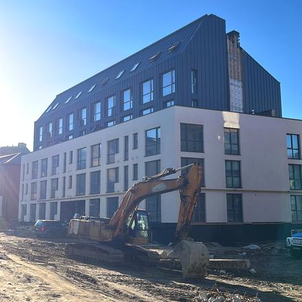 Хід будівництва ЖК Містечко Підзамче, ЖК Новий Форт (секція В1), листопад 2025