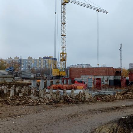 Ход строительства ЖСК Галерея, 1 дом, ноябрь 2025